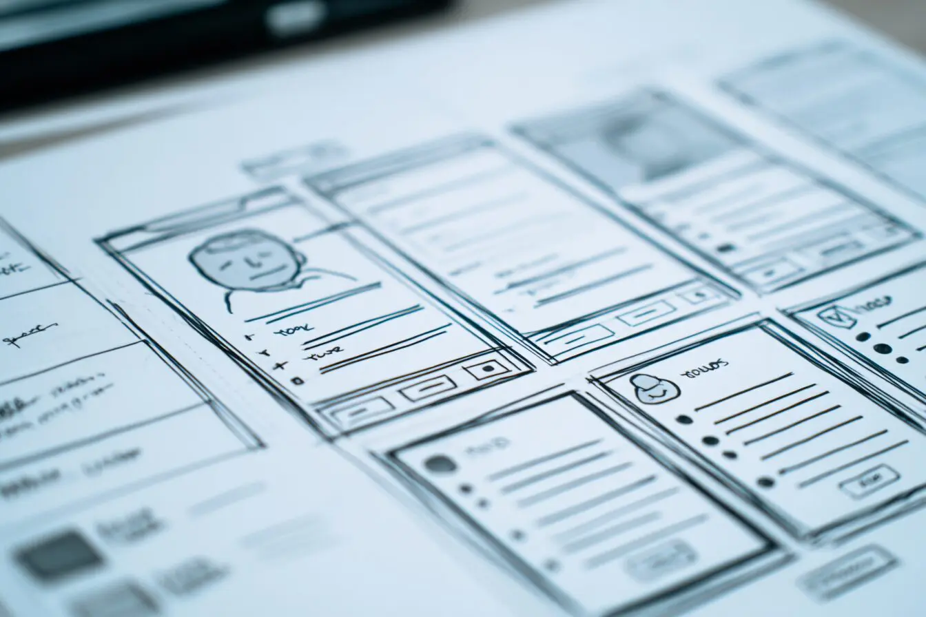 A blueprint of a profile layout explaining what does a Hinge profile look like