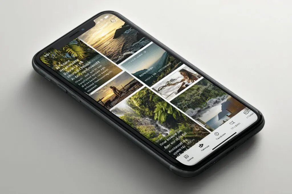 A dating profile that looks like a magazine page illustrating the answer to the FAQ on what is Hinge
