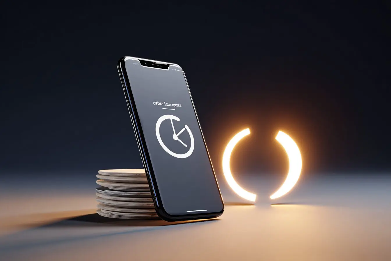 A graphic explaining when Bumble likes reset showing a clock approaching midnight to trigger a daily refresh