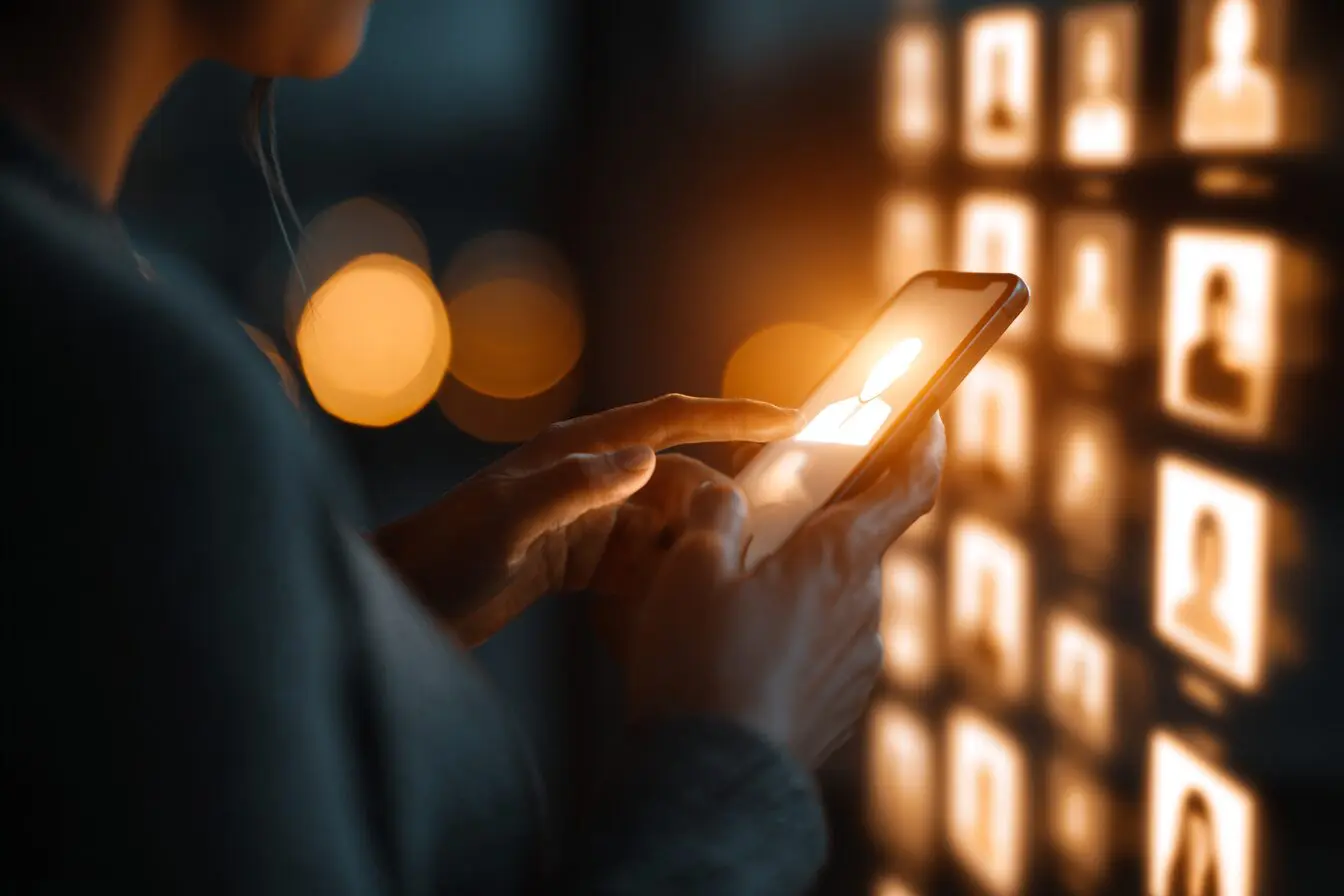 A guide to the Bumble Beeline premium feature showing how you can see who likes you through a special interface