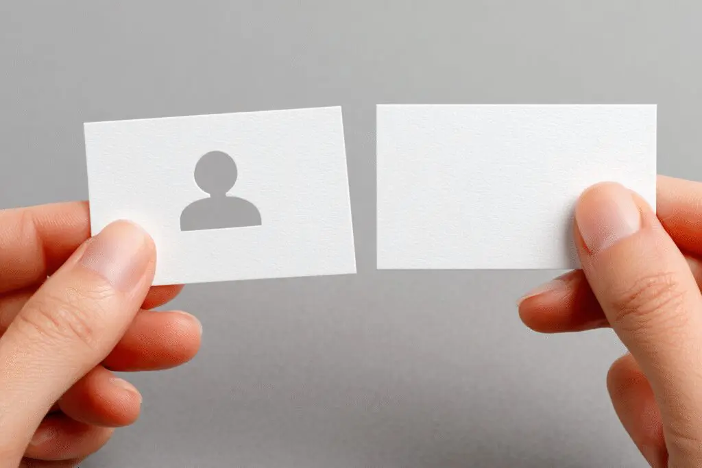 A hand replacing a name tag on a profile answering the FAQ on how to change name on Hinge