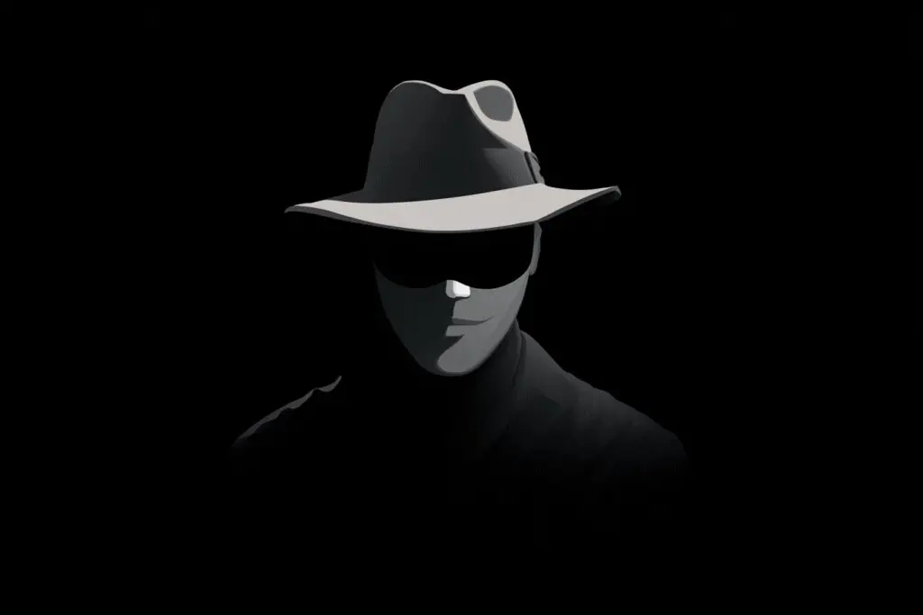 A profile icon in a disguise representing the answer to does Hinge have an incognito mode