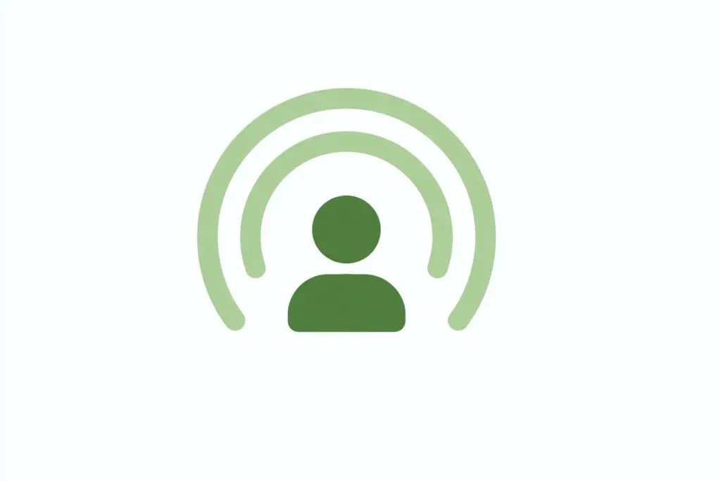 A profile icon with a green pulse answering the FAQ on what does Active Now mean on Hinge