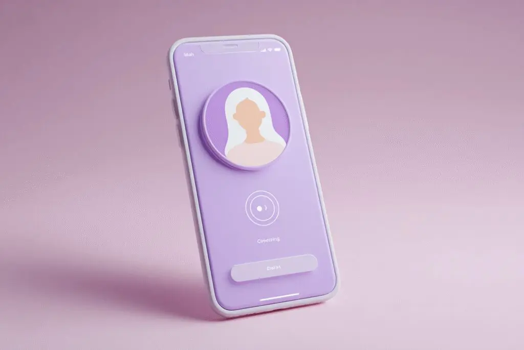 An informational graphic explaining gender identity and what Cis Woman means on Bumble in a profile setting