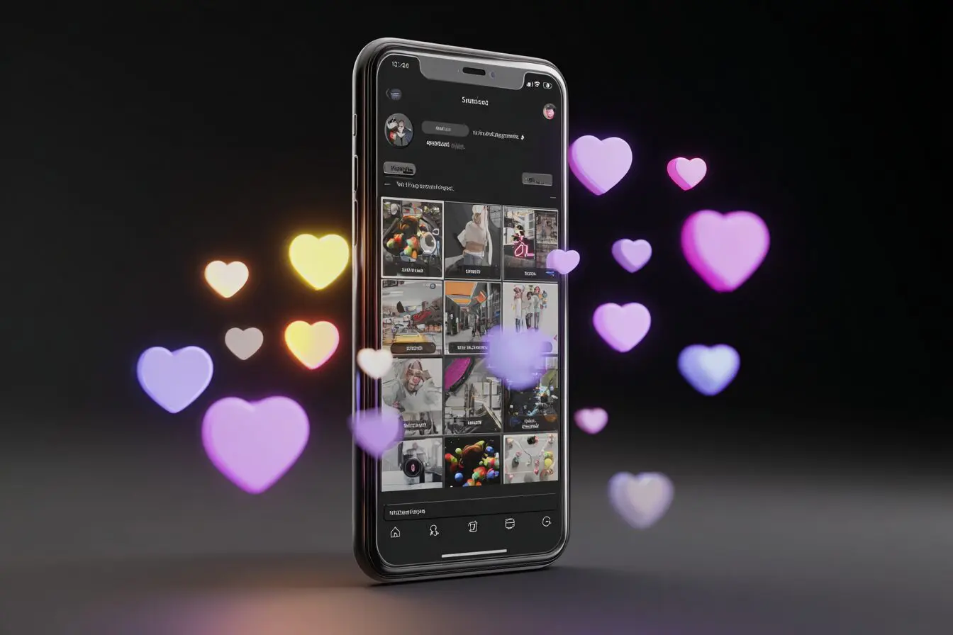 Profile tips for success on how to get more likes on Bumble showing a profile being improved