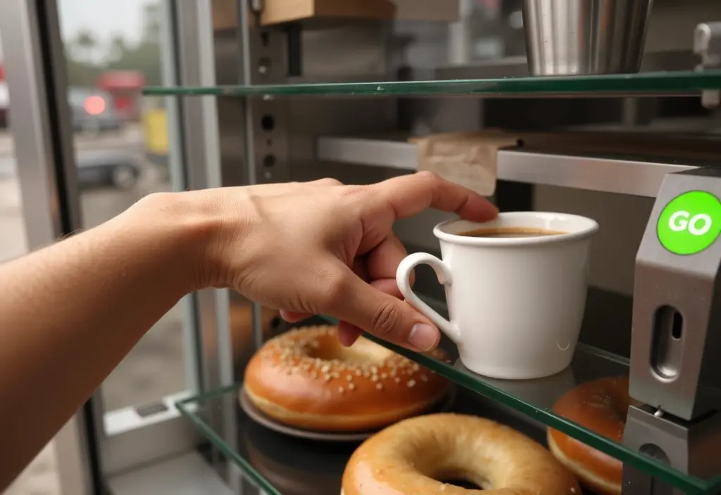 a hand taking a free coffee but needing a coin for a bagel asking the question is coffee meets bagel free - Dating Man Secrets - Psychology Attraction Tips Revealed a hand taking a free coffee but needing a coin for a bagel asking the question is coffee meets bagel free