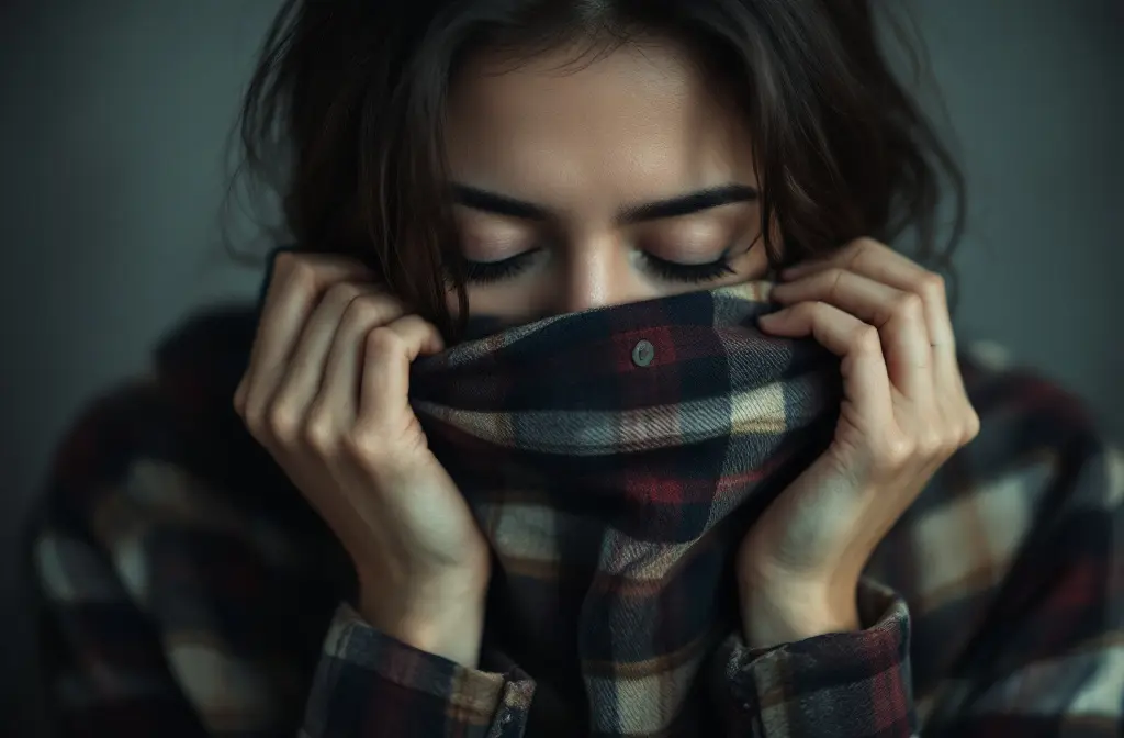 a woman smelling a mans shirt she is holding capturing a moment of longing and the feeling of i miss him - Dating Man Secrets - Psychology Attraction Tips Revealed a woman smelling a mans shirt she is holding capturing a moment of longing and the feeling of i miss him