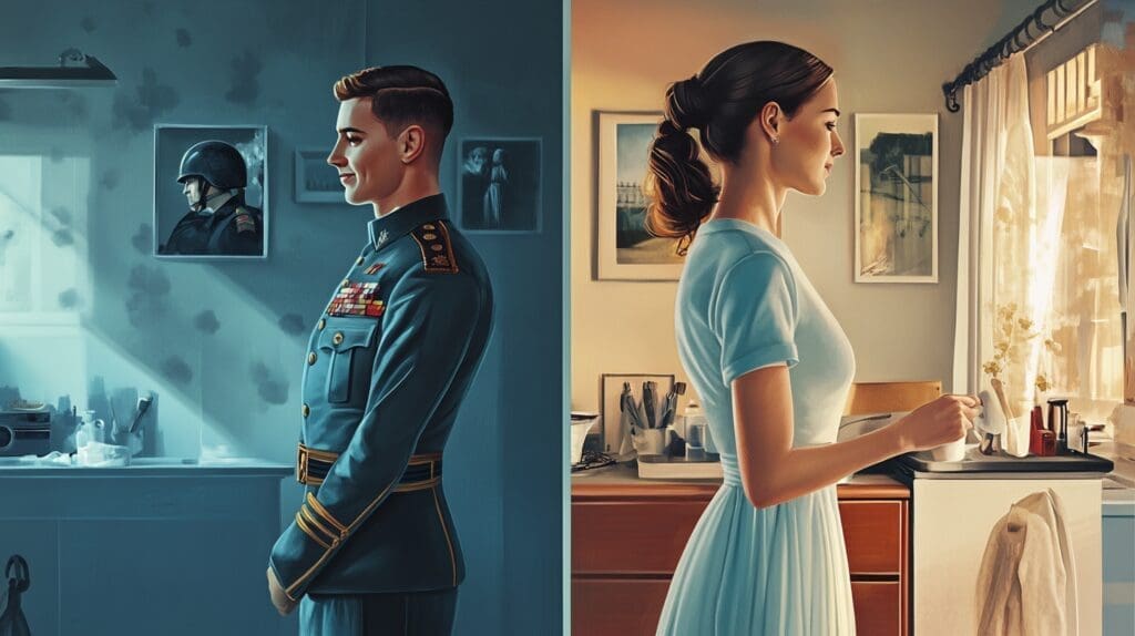 The Reality Check Military Dating illustration.