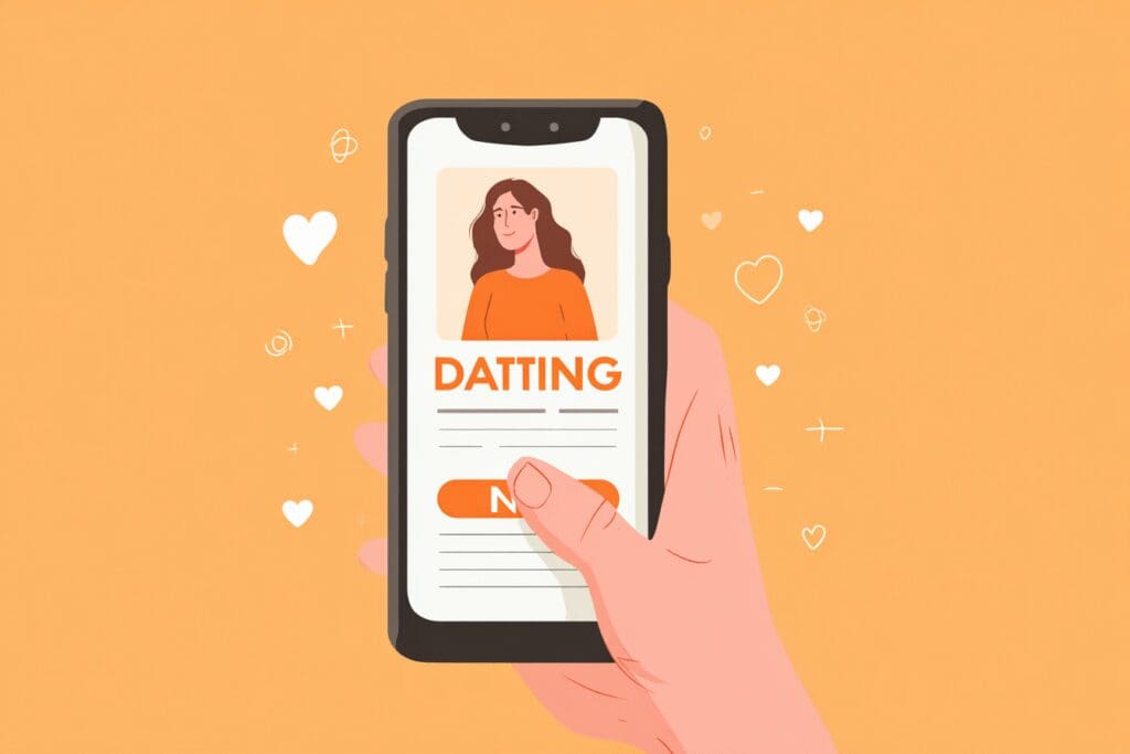 A profile being dragged into a block icon showing how to block someone on Hinge