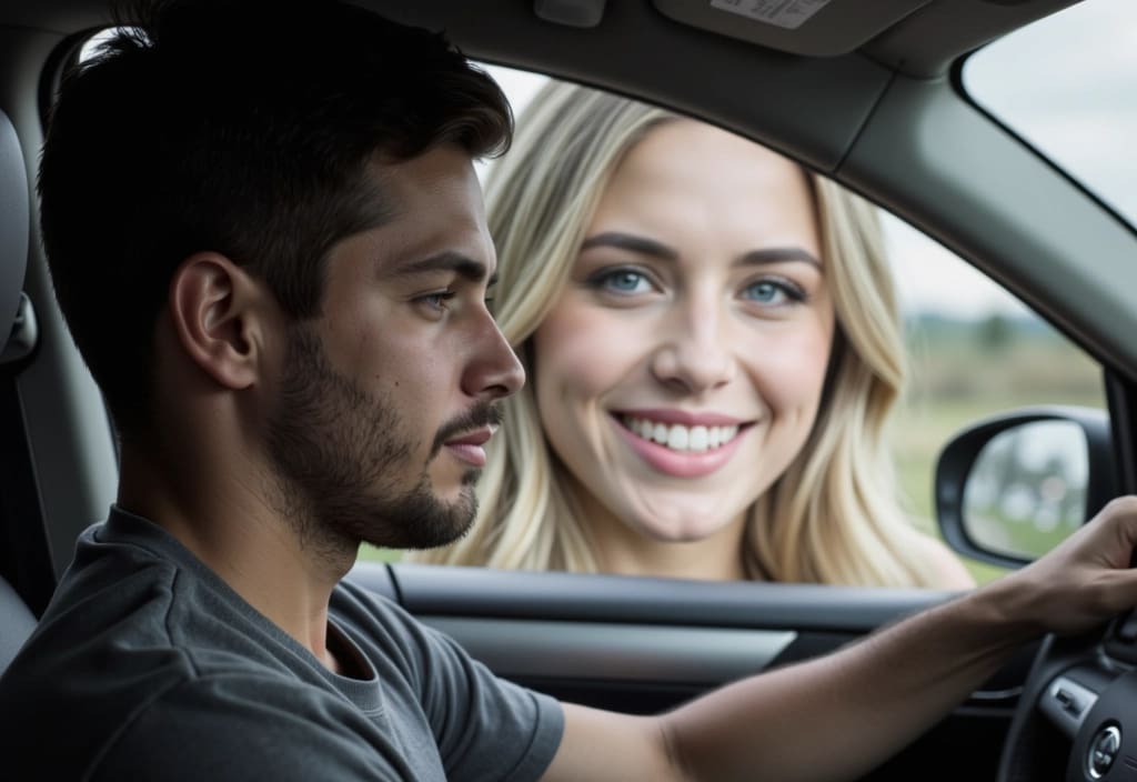a man seeing a womans face during a daily task answering how often does a man think about a woman