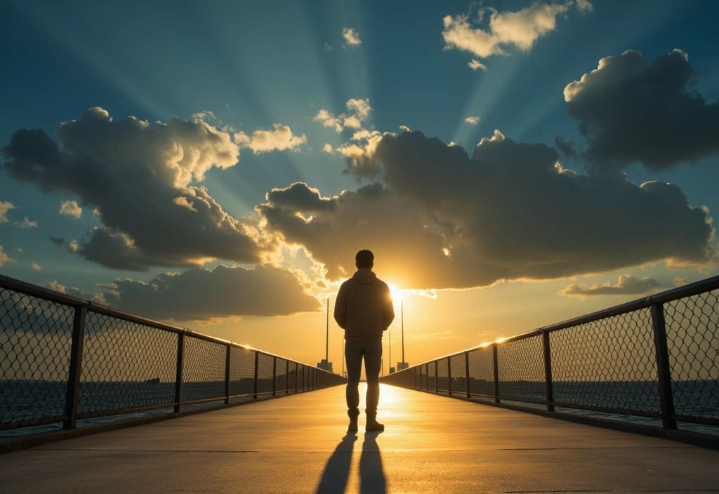 a person choosing between a free path and a paid bridge asking the question is eharmony free