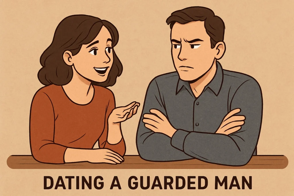 dating a guarded man