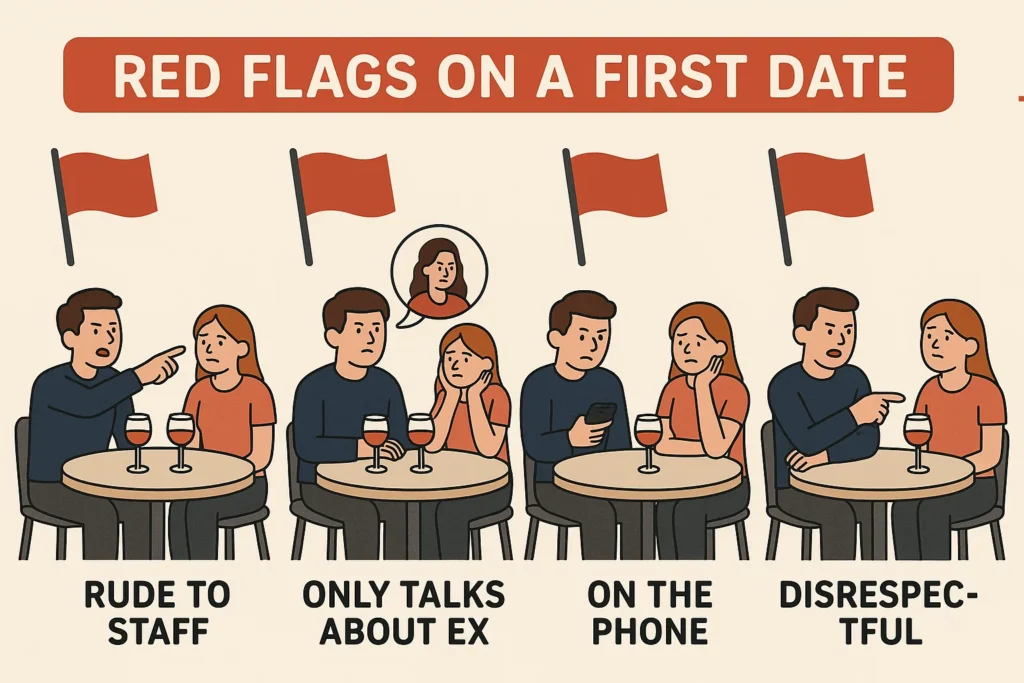 what are red flags on a first date