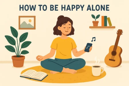 how to be happy alone