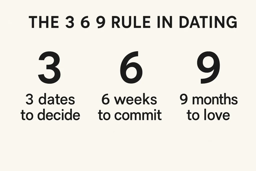 what is the 3 6 9 rule in dating