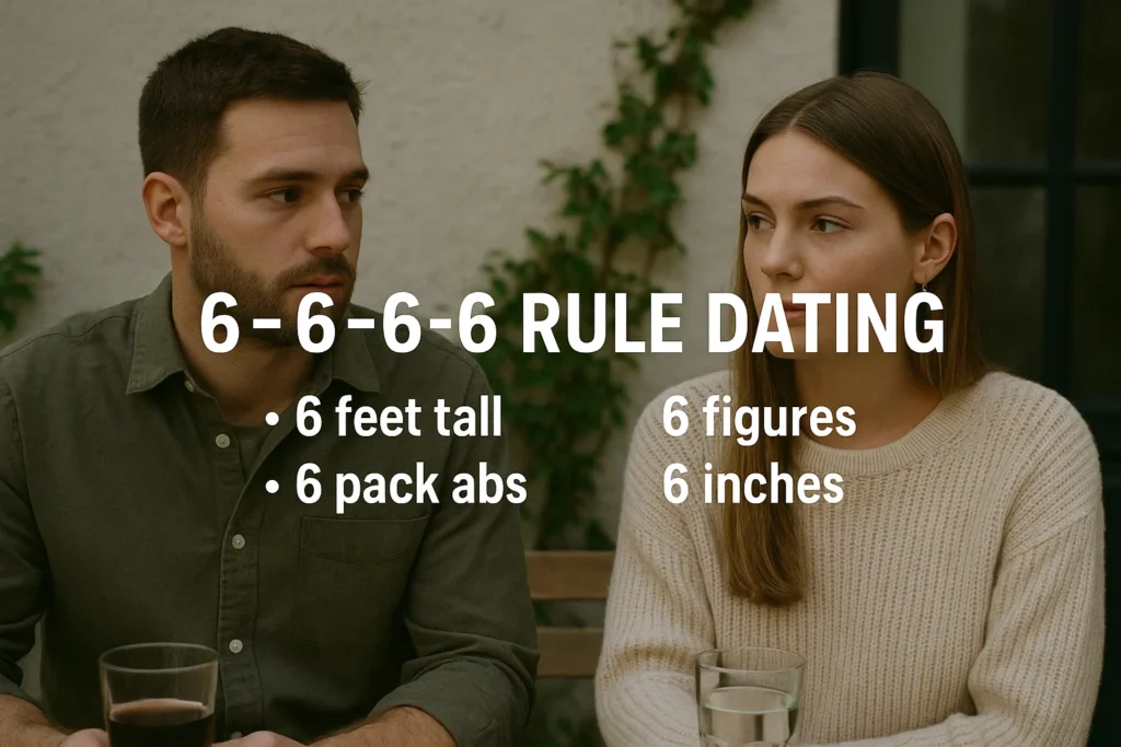 what is the 6-6-6 6 rule dating